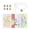 A, variant on 12 Pcs Easter Postcards,Bulk Easter Cards,Easter Gift Card,Dayspring Easter Cards,Easter Greeting Cards With Envelopes Holographic Spring Eggs Bunny Blank (12 Cards+12 Envelopes+12 Stickers)