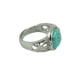 thumbnail image 1 of Anillo azul turquesa Zulema ajustable, 1 of 8