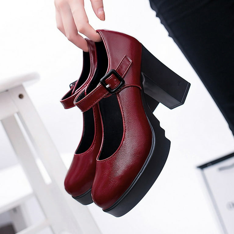 Platform heels for work top