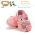 thumbnail image 7 of Infant Baby Boys Girls Slippers Cozy Fleece Booties Soft Bottom Warm Cartoon Socks Newborn Crib Shoes-Pink&13Cm, 7 of 7