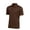 Brown, variant on MEN'S DRY FRANCHISE POLO (Crimson, Large)