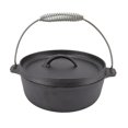 thumbnail image 1 of Pot de Camping, Pot de Cuisson Extérieur Multifonctionnel Pré-Assaisonné avec Couvercle pour Pique-Nique pour Randonnée, 1 of 8