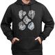 thumbnail image 3 of Sudadera con capucha y textura de arte abstracto, de algodón agradable para la piel, prenda informal unisex., 3 of 5