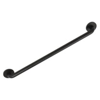 Kingston Brass GLDR814420 Silver Sage 42-Inch X 1-1/4-Inch OD ADA Grab Bar, Matte Black