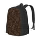 thumbnail image 1 of Easygdp Autumn Brown Plants Mochila de Gran Capacidad Minimalista Ideal para Escuela, Viajes y Uso Diario, 1 of 6