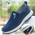 thumbnail image 4 of NOKIO Men's Casual Soft L𝗈afers Lazy S𝗅ip On Work Mules Shoes Lightweight Breathable Sports Shoes Wide Width Walking Sneakers Comfy Outdoor Shoes for Driving Daliy Running, 4 of 4