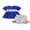 Blue, variant on Cenuakty Toddler Girls Back to School Outfit Embroidery Short Sleeves T-Shirt and Side Bows Elastic Shorts Set