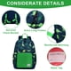 thumbnail image 4 of Mochila VASCHY para niños pequeños con diseño de dinosaurio resistente al agua, 4 of 9