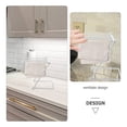 thumbnail image 2 of 1Pack Kitchen Towel Rack Vertical Light Grey Plastic Towel Holder for Rust Resistant, 2 of 9