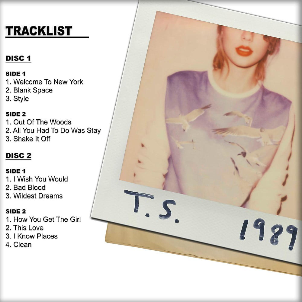Taylor Swift 1989 Vinyl Walmartcom