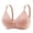Pink, variant on Bras for Women Plus Size Non Steel Ring Soft Breathable Cotton Adjustable Strap Ladies Thin Bras Gray S