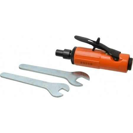 

Dotco 1/4 Collet Straight Handle Air Straight Die Grinder 30 000 RPM Rear Exhaust 16 CFM 0.3 hp 90 psi 1/8 Inlet
