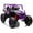 Purple, variant on Eastvita Off-Road Electric UTV Kids Ride-On Truck, Remote, LED, Spring Suspension, Purple