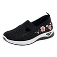 thumbnail image 2 of Mesh Slip On Casual Shoes, Round Toe Summer Walking Sneakers, Lightweight Comfort Slip On, Breathable Sporty, 2 of 8