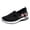 Black, variant on Women's Woven Orthopedic Walking Shoes Comfortable Wide Width Toe Box on Arch Support Sports Shoe for Plantar Fasciitis Soft Soled Anti-Skid Tennis Sneakers Black