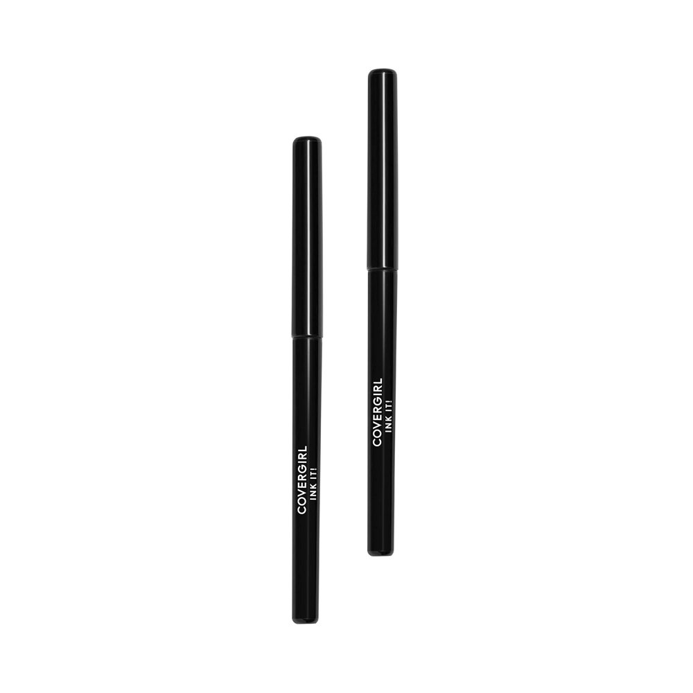 Covergirl Ink It! By Perfect Point Plus Waterproof Eyeliner, Black, 2 Count Black Ink Walmart
