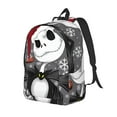 thumbnail image 1 of Goofa The Nightmare Before Christmas Pattern Durable Canvas Daypack - High-Quality Vintage Backpack, Compact & Versatile for Travel and Everyday Use-Small, 1 of 5