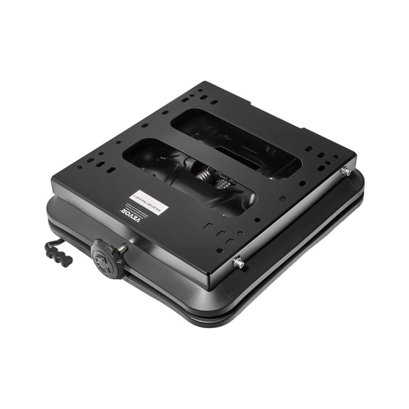 VEVOR Seat Suspension Kit With Seat Slider Track, Universal  Seat Suspension with Dust Cover, 6in Front-to-Back Adjustable, Tractor Seat Suspension ‎Kit for Zero Turn Lawn Mower, Forklift