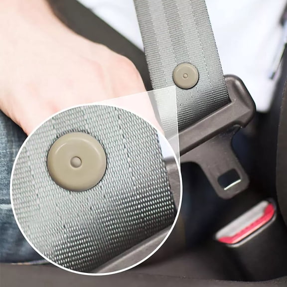 Seat Belt Stopper Clips 10-Pack Universal Plastic Car Seat Belt Positioner Buckle Locator Seat Belt Limiter Holder for Car Truck SUV and Family Vehicles