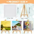 thumbnail image 2 of Juego de minilienzos Mimorou, paquete de 64 con caballete para pintar arte, 2 of 6
