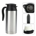 thumbnail image 1 of Taza Calcefactora Eléctrica de Acero inoxidable para Coche, Hervidor de Agua Para Vehículo, Taza Eléctrica de Vije, 750ml, 1 of 7