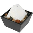 thumbnail image 1 of EIGTHTAIL 20004744701to Plastic Tabletop Water Fountain with LED Light Indoor  Black, 1 of 6