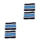 thumbnail image 1 of Greeniant Cycling Beam Pants Strap Three-color Striped Riding Elastic Bands Outdoor Belt Self-adhesive High Safety Protection Bike 28.5x7.5x1cm 2piezas, 1 of 6