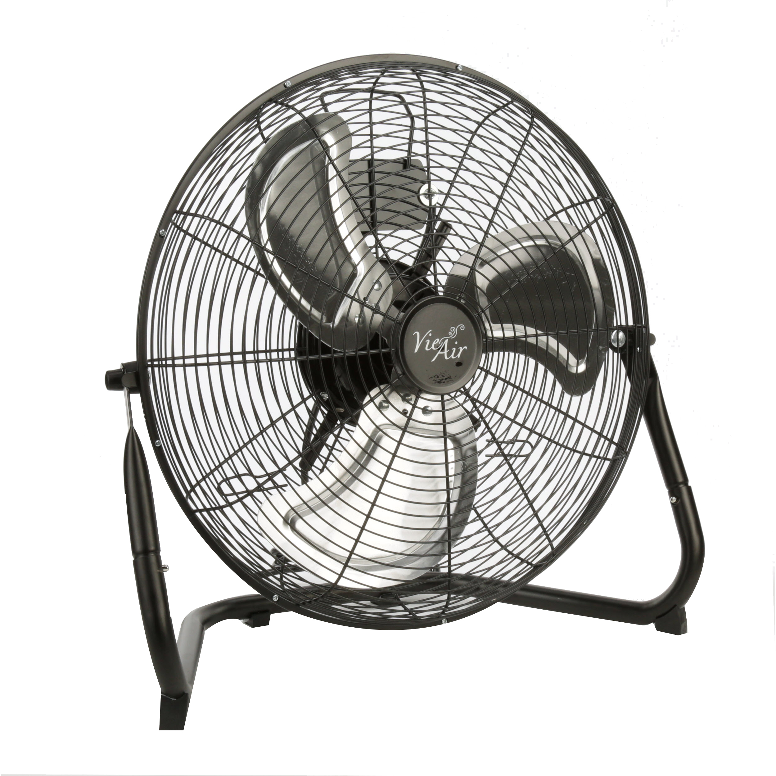 Vie Air 18" High Velocity Floor 3-Speed Fan, Black