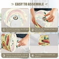 thumbnail image 5 of YAZAOO Table Lamp Creative Heartfelt Whimsy Pattern Simple Pattern Night Light, 5 of 8