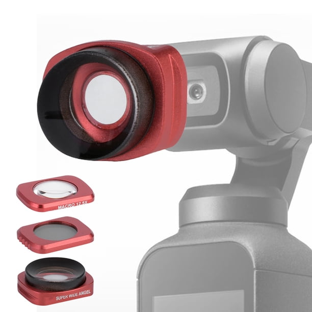 Juego de filtros CPL macro granangular CR 125X kit de filtro CPL portátil para Osmo Pocket ANGGREK Otros