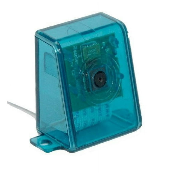 sb components Raspberry Pi Camera Case/Enclouser - Blue Transparent Assemble in 30 secs