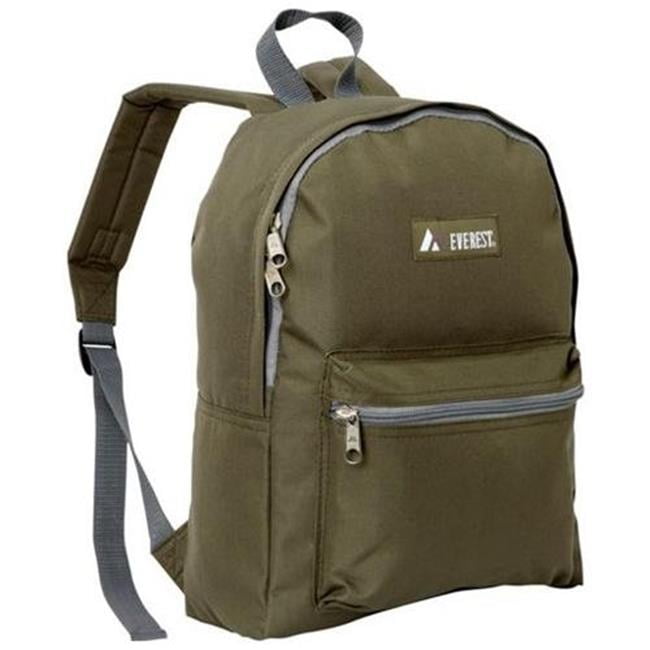 Everest Basic Backpack - Olive - Walmart.com