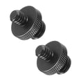 thumbnail image 1 of Adaptador de soporte de micrófono Uxcell M10 macho a rosca macho de 1/4, tornillo de trípode de doble cara para soporte de micrófono, paquete de 2, 1 of 6
