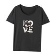 thumbnail image 3 of Camiseta de Mujer de Verano de Ajuste Regular Activewear Souvenir Camisa de Cuello Redondo para Senderismo M, 3 of 7