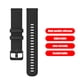 thumbnail image 1 of 22mm Unisex Silicone Wrist Band Wear-resistant Adjustable Replacement Smartwatch Bracelet Strap for Polar Vantage M, 1 of 9