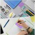 thumbnail image 3 of 9Pcs Adhesive Massage Pads Fluorescent Memo Pads Note Pads Portable Notepad for Office Use, 3 of 8