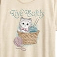 thumbnail image 3 of Instant Message - Live Softly Short Sleeve Graphic T-Shirt, 3 of 6