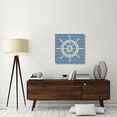 thumbnail image 2 of Global Gallery's 'Nautical Helm' By Michael Mullan Stretched Canvas Wall Art, 2 of 4