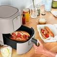thumbnail image 3 of Beautiful 3 Qt Air Fryer with TurboCrisp Technology, Porcini Taupe by Drew Barrymore, 3 of 13