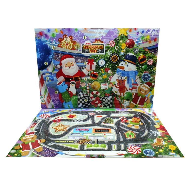 Lionel Racing Diecast Advent Calendar 64 Scale NASCAR Play Vehicle