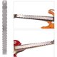 thumbnail image 3 of Herramienta de luthier CHAO para mástil de guitarra con borde recto y muescas, regla de acero inoxidable, medidor de altura de cuerdas de 25 a 25 pulgadas, 3 of 5