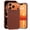 Brown, variant on TechWoven Case for iPhone 17 Pro, Compatible with MagSafe Charger Wireless Charging Slim Cover, Protective Premium Tech Woven Fabric Shockproof Full Protection Cover - 6.3 inch (Blue)