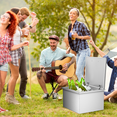 thumbnail image 3 of Yiwa Outdoor Kitchen Stainless Steel Ice Bin, Drop-In Ice Chest for Chilling Drinks and Bar Use, 3 of 9