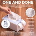 thumbnail image 2 of Papel higiénico Plushi Paper Septic Safe, 4 capas, 320 toallitas, 4 cajas, 2 of 7