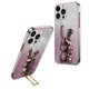 thumbnail image 1 of For iPhone 16 Pro Max Case Electroplating Glitter Rabbit PC+TPU Phone Cover with Kickstand - Black, 1 of 5