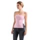 thumbnail image 4 of Camiseta de tubo SUUKSESS para mujer con doble forro, color rosa, talla L, 4 of 6