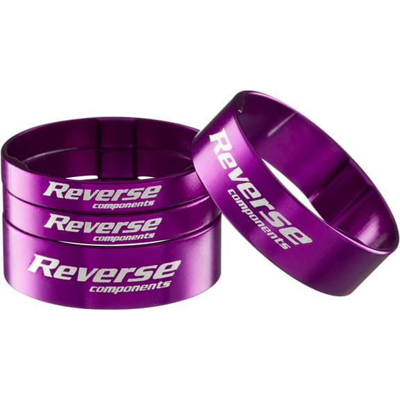 Reverse Ultralight Headset Spacer Set, Set/4, Purple