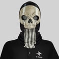 thumbnail image 1 of Máscara de esqueleto, tocado, juego de mascarada, máscara táctica, accesorios de parodia para fiesta de Halloween, 1 of 5