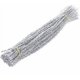 thumbnail image 4 of 100 PCS 12 Inch Glitter Tinsel Creative Arts Stems Chenille Stems Pipe Cleaners(Silver), 4 of 4
