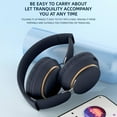 thumbnail image 6 of Oggfader Wireless Headphones Headphones Wireless Bluetooth Headset Subwoofer Bluetooth 5.3 Mobile Computer Game Music Sports Game Headphones Navy, 6 of 6